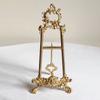 Antique Finish Photo Frame Display Rack Zinc Alloy Tray Rack Decoration Ornament  Home Decoration