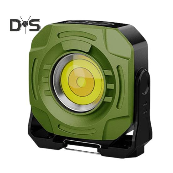 Mini Keychain Work Light Adjustable USB Rechargeable Waterproof Multi-function Portable Outdoor Camping Hiking Hanging Emergency Repair Lamp