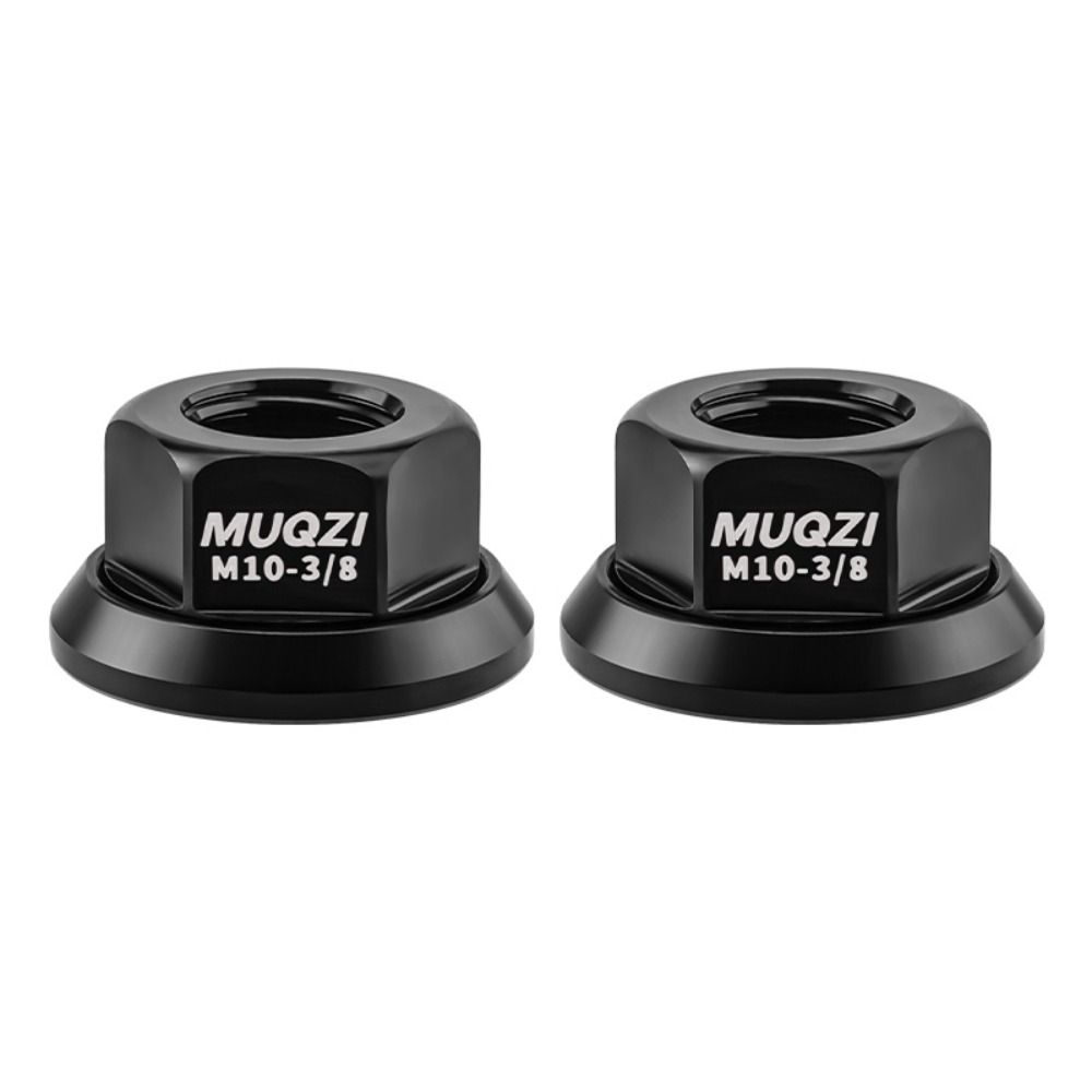 2 Stück M9/M10/M10*3/8 Hinterachsschraube Aluminium Zink Zinklegierung Fahrradzubehör CNC Fahrradnabenmutter MTB