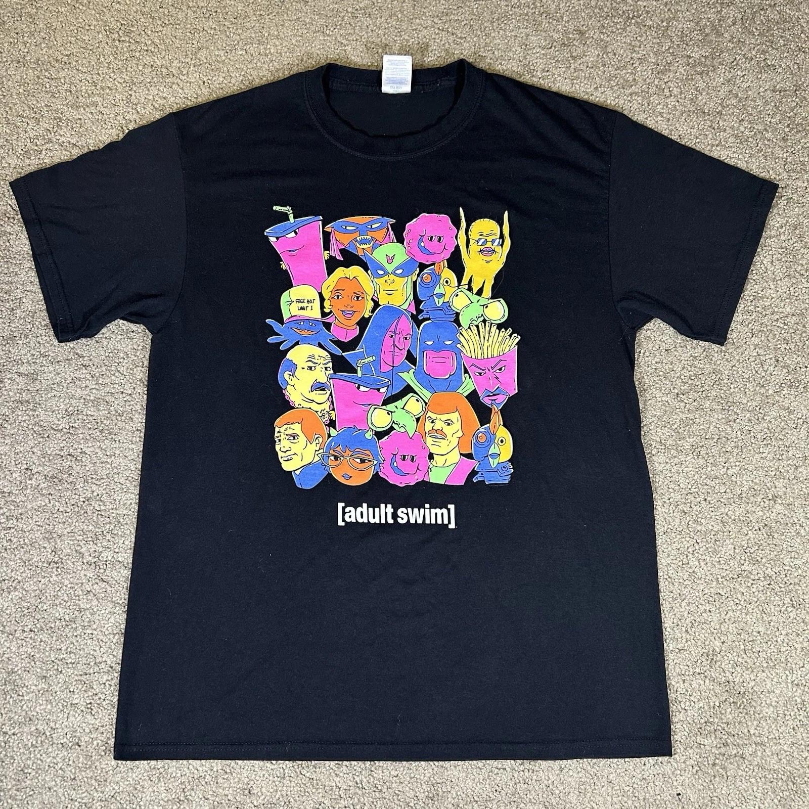 

Adult Swim Carl’s Jr Hardees Shirt Mens Size Medium Black Employee Only Promo 4XL