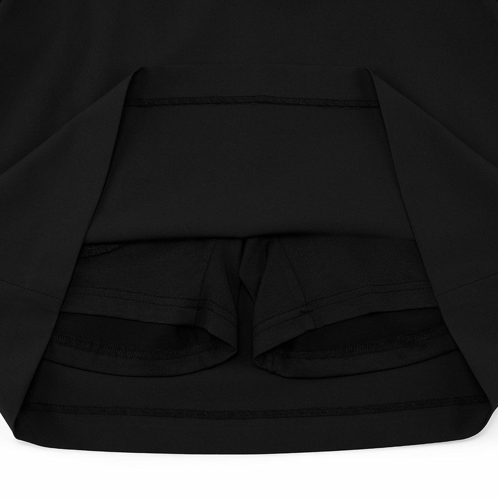 FAIRLIAR GOLF Bag Logo Banding H-Skirt (Black)