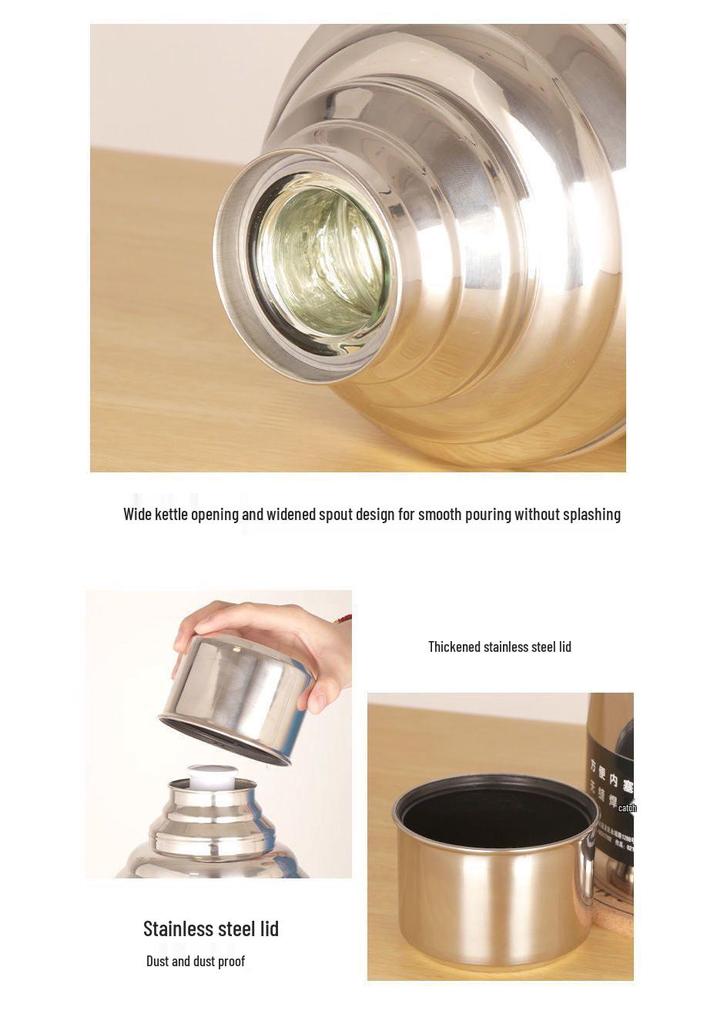 Large Capacity Stainless Steel Insulated Thermos Flask for Hot Water