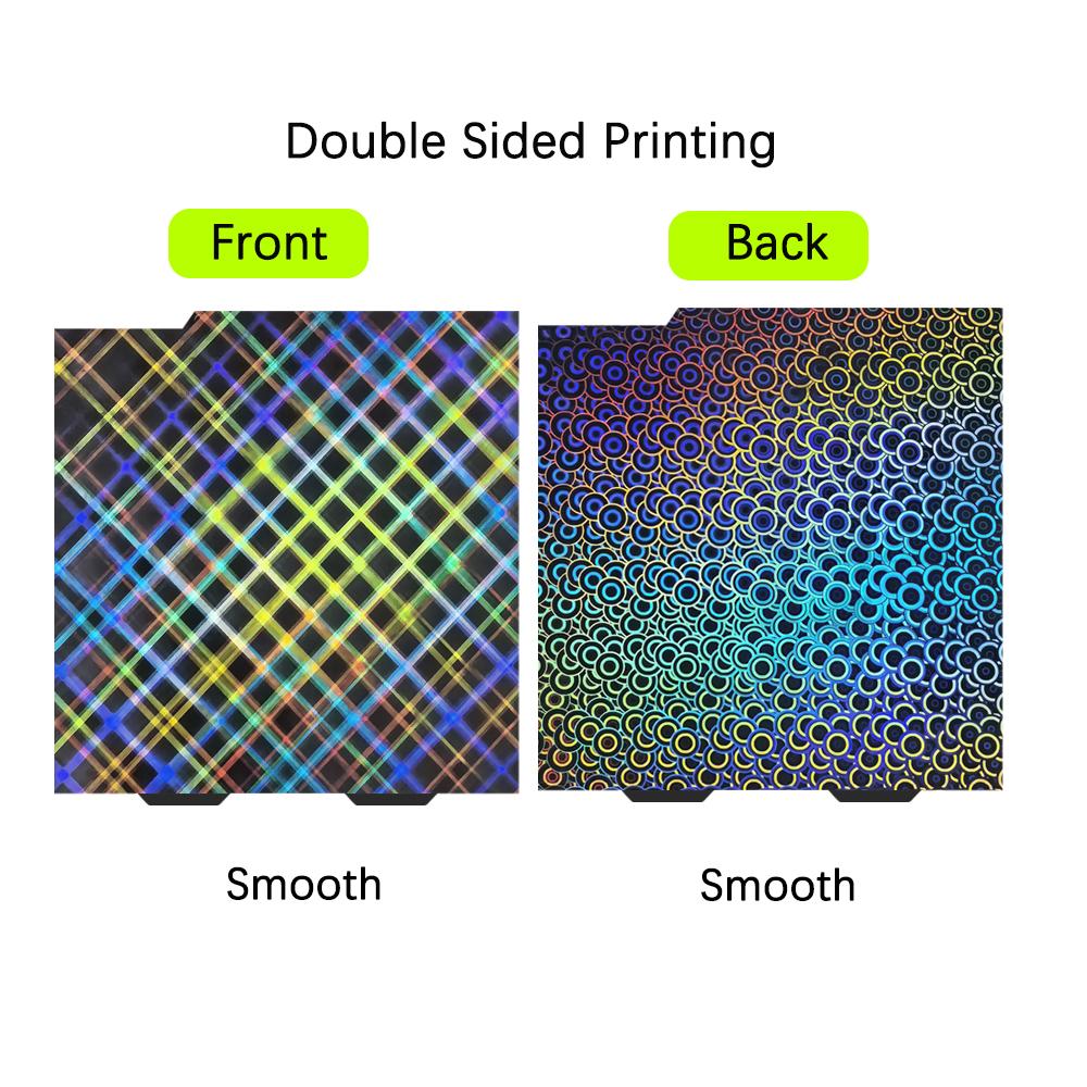 3D Printer Build Plate 184x184mm Smooth & Textured PEI Flexible for Bambu Lab A1 Mini Cold Plate Removable  A1 Mini Accessories