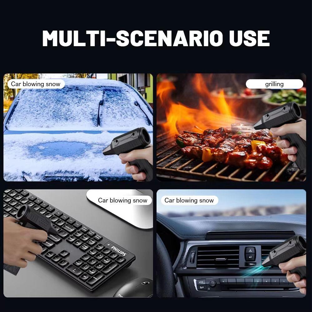 52m/s Powerful Air Blower Brushless Motor Wireless Handheld Fan Turbo Violent Fan  Car Cleaning