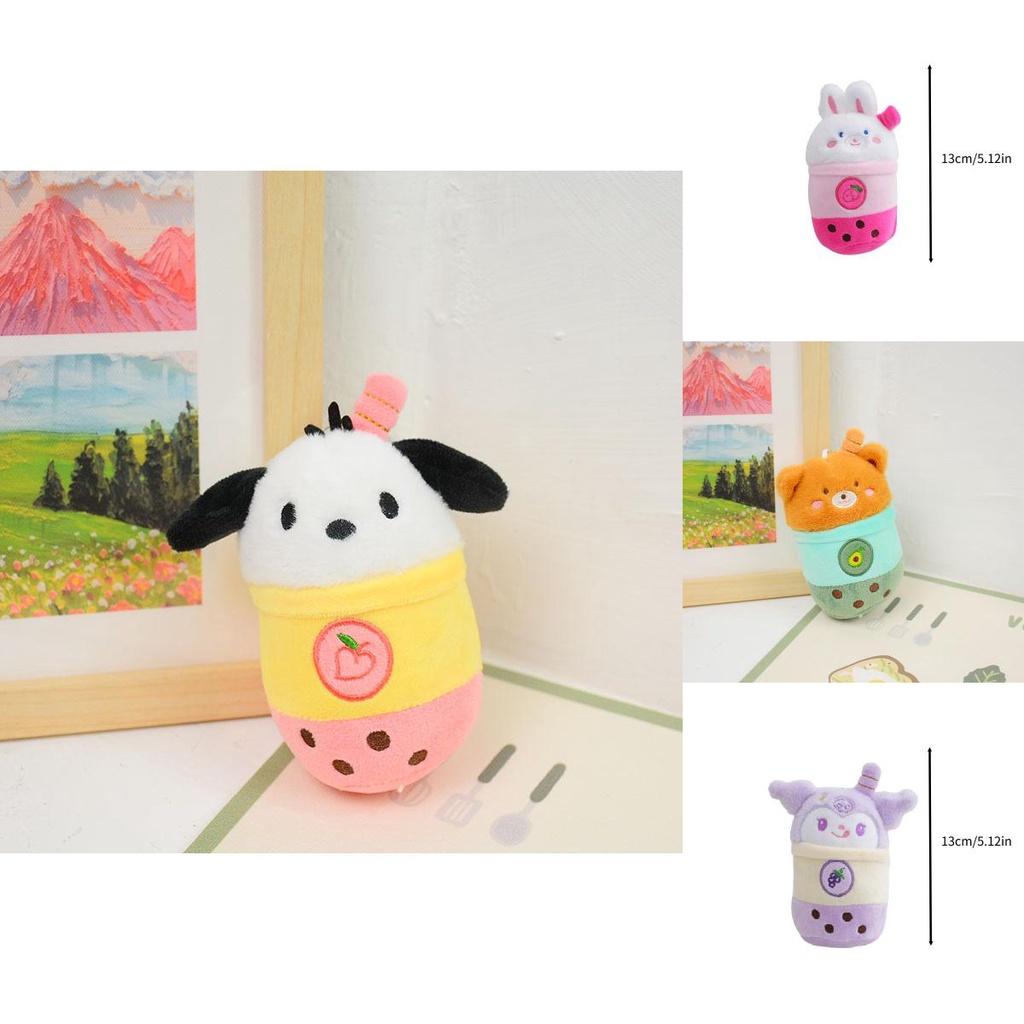 Soft And Comfortable Plush Rabbit Keychain Bag Pendant For Couples