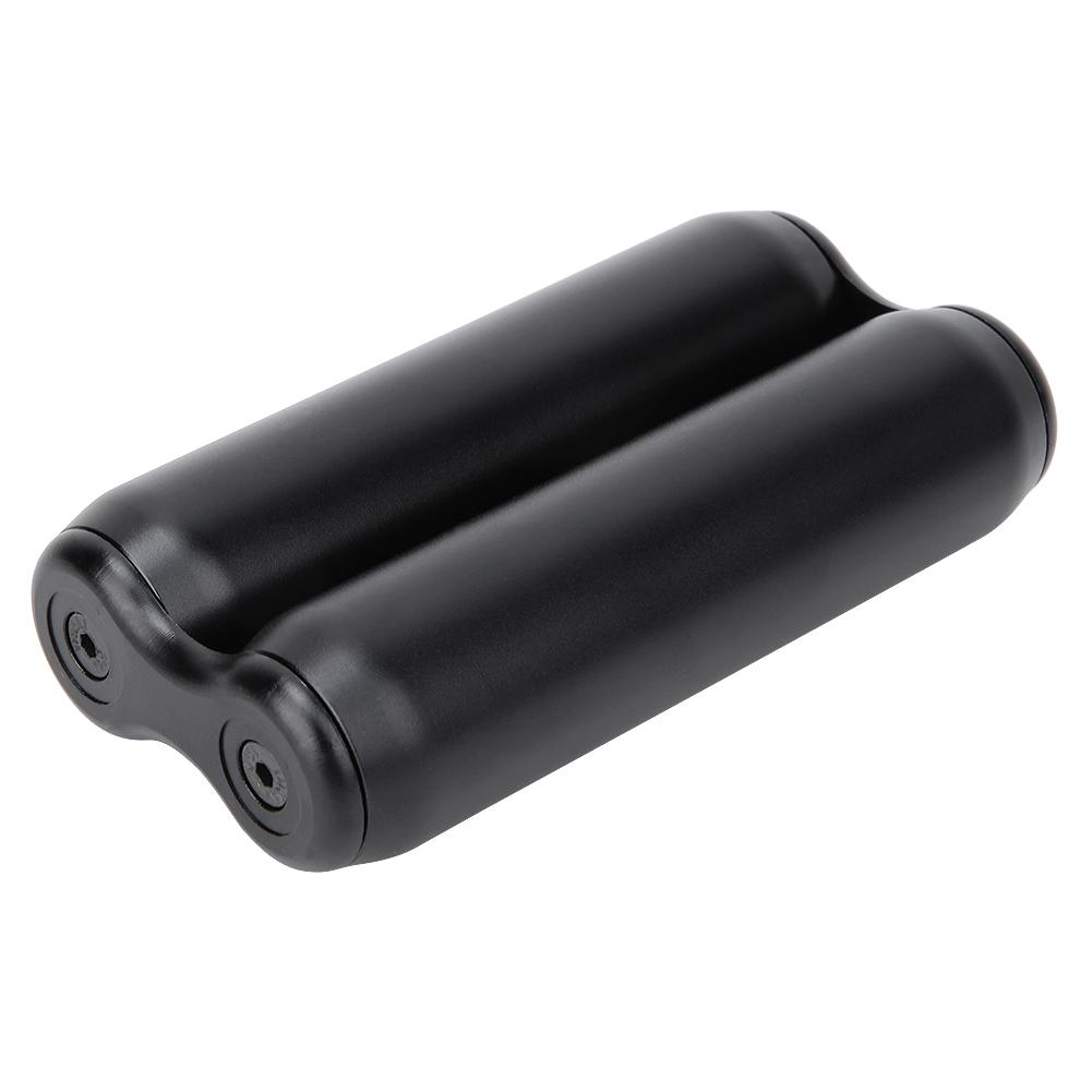 Aluminum Alloy Desk Magic Roller Relieve Stress Toy Infinity Handheld Fidget Toys Black