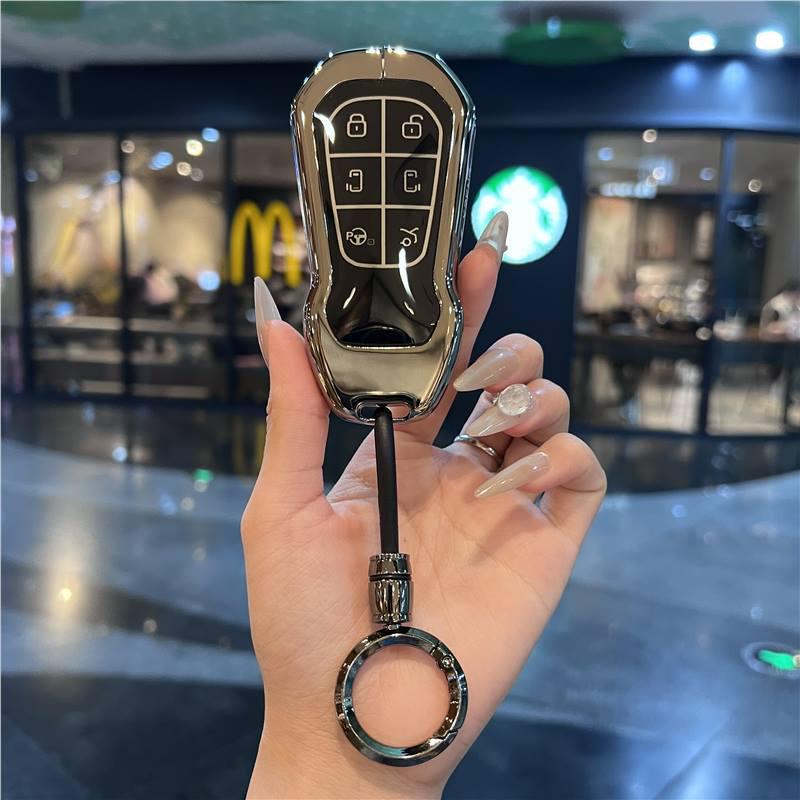 2026 XPeng X9 Max Extended Range Key Cover - Business MPV Car Protective Shell with Metal Buckle Bagged