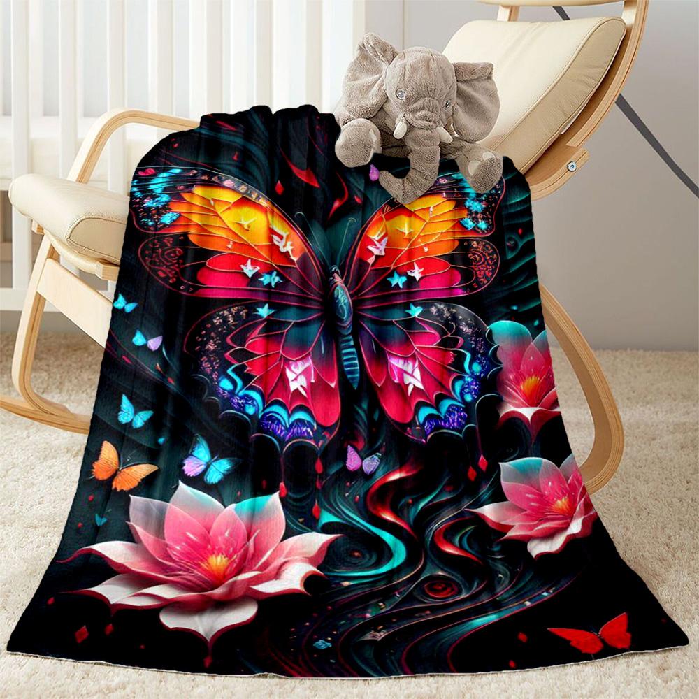 Butterfly Dream Catcher Blanket Comfortable Suitable for Office Chair Seaside Chair for All Seasons Modern Style Gifts For Family Or Friends