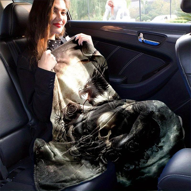 1pc Dragon's Serpent Blanket Soft Warms, Living Room, Travel, Camping, Car Blankets