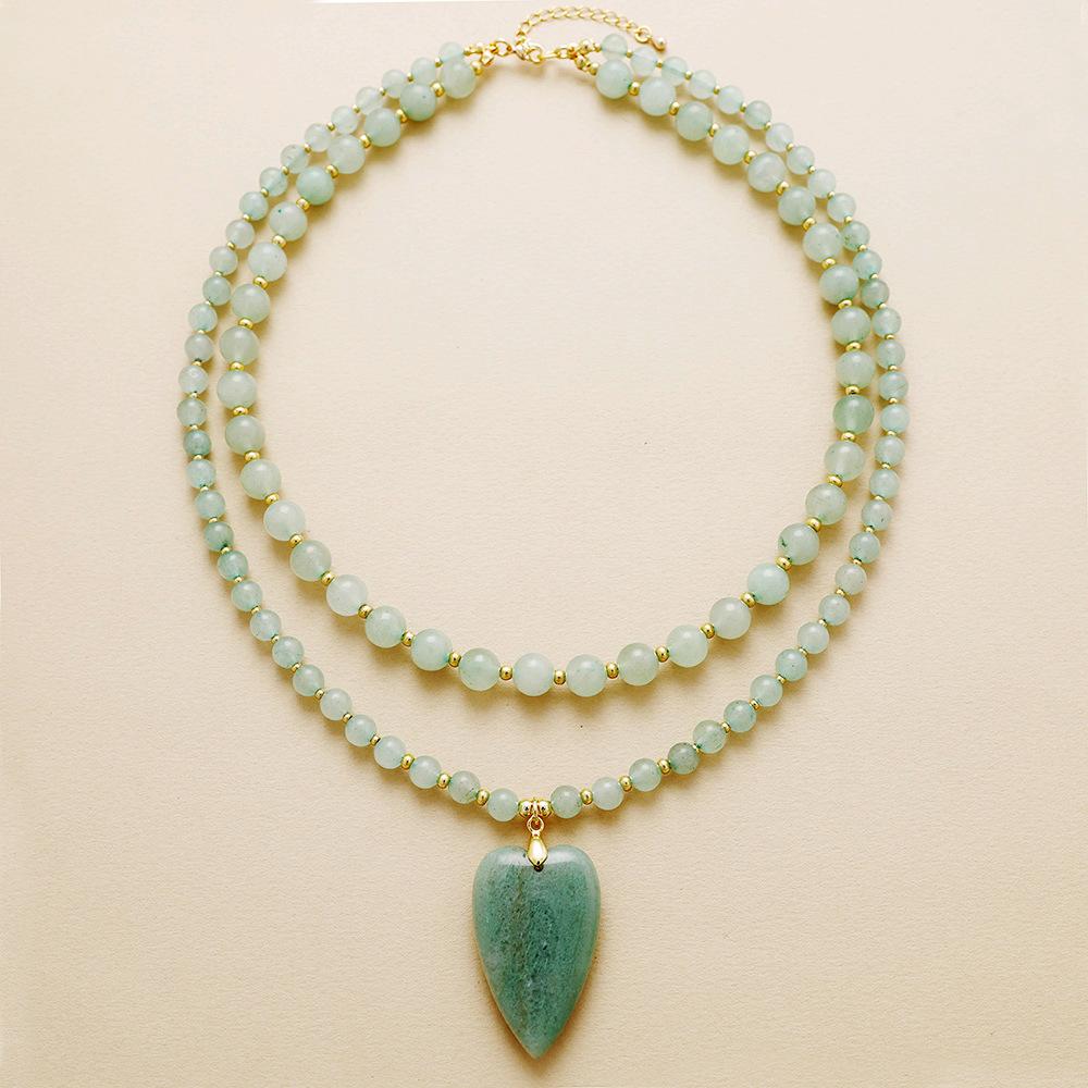 

Модное ожерелье для женских украшений зелёный