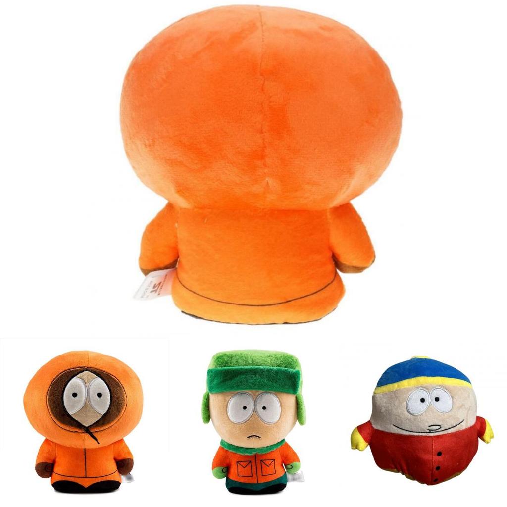 South Park Keychain With Kyle Cartman And Kenny Plush Toys