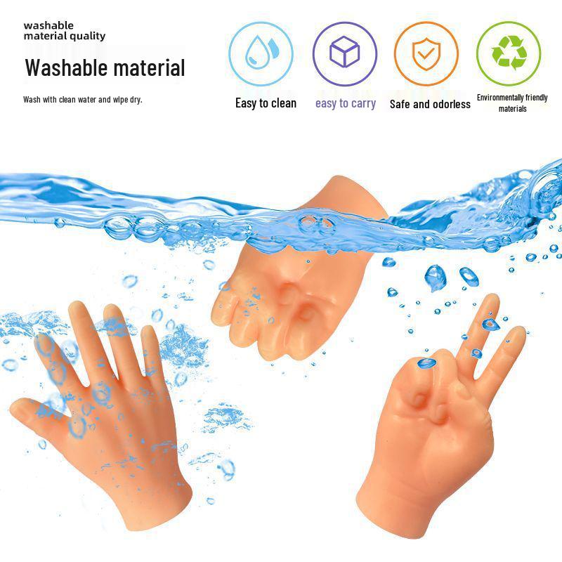 Funny Cat Paw Gloves: Cute Petting Prank with Small Hands Simulation