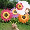 WSRRDRECVHi Sunflower Patio Lawn Pinwheel Wind Spinner Garden Windmill For Garden Party
