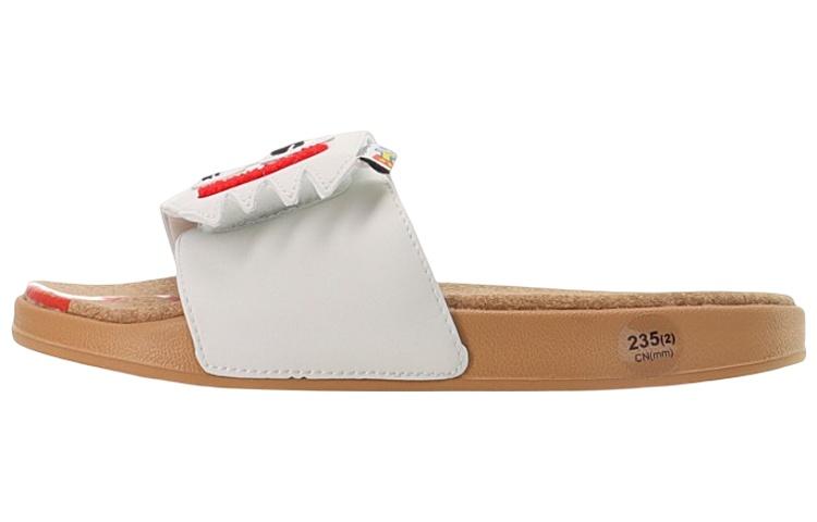 Disney x Li Ning Тихие шлепанцы Женские Шампанское Белый AGAS022-1 35