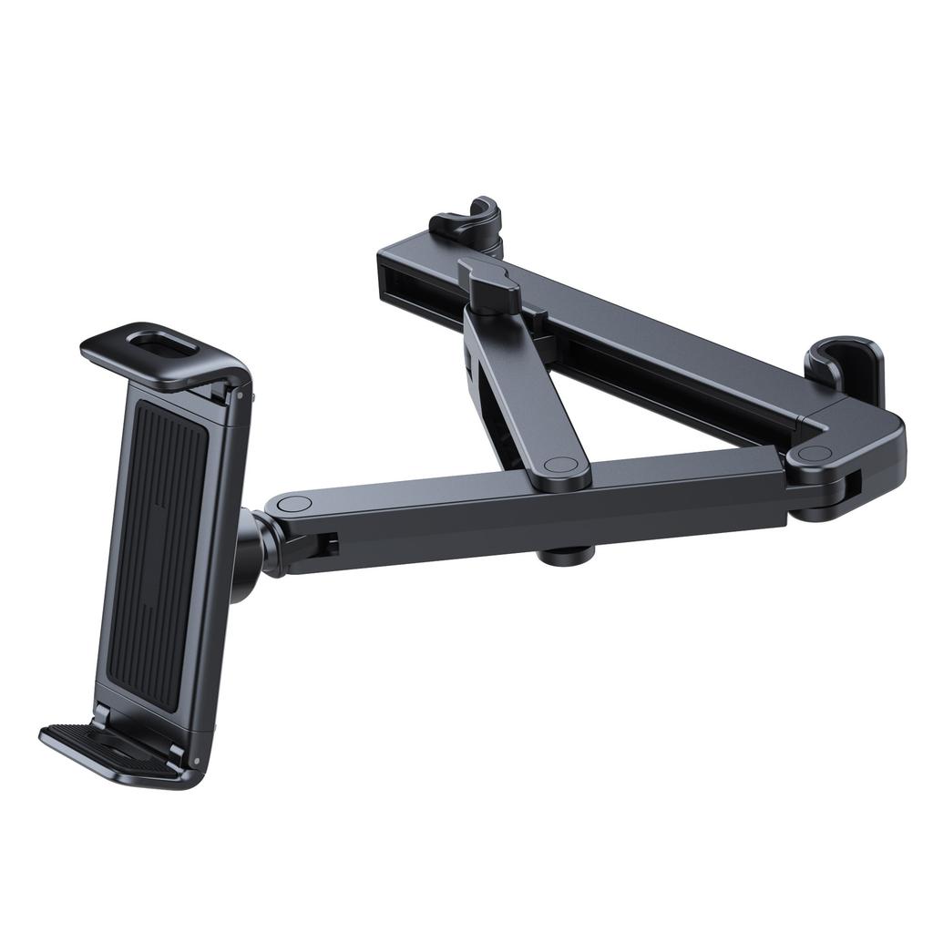 Tablet Holder for Car Headrest 3 in 1 Sturdy upgrade Extension Arm Adjustable iPad Car Mount for BackSeat