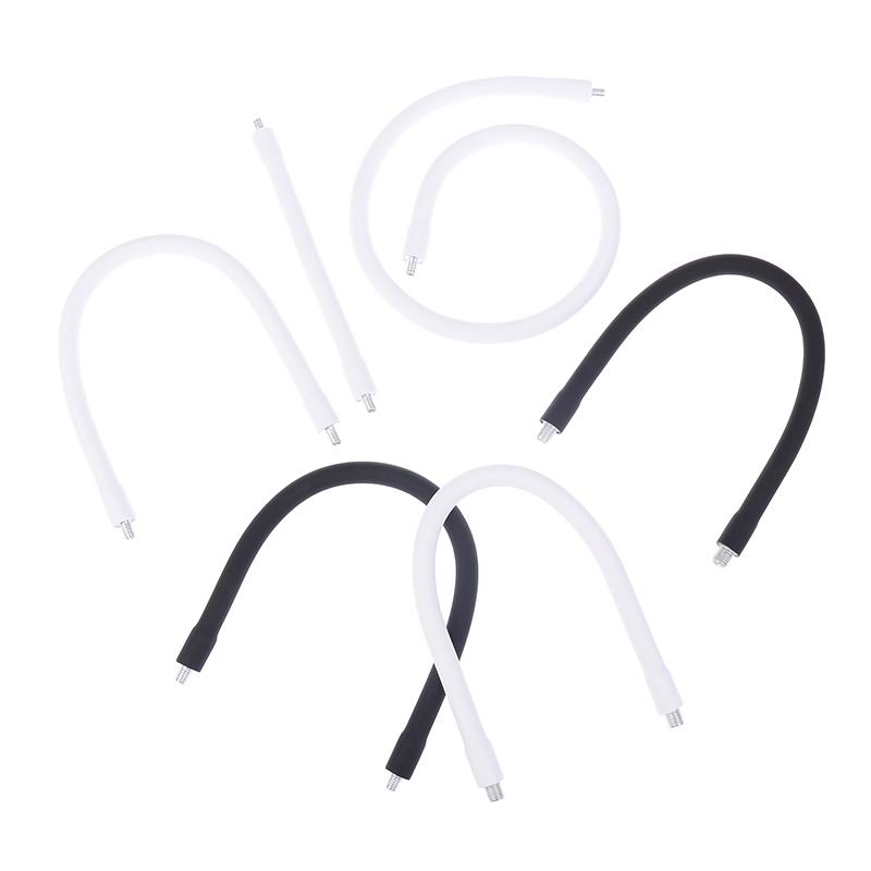 1 Stück M6 M8 Außengewinde Innengewinde Weicher Leichter Flexibler Schlauch DIY Metall Silikon Schwanenhals Schlauch Biegsam Formbar Universal Für Lampe