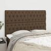 Headboard - Maison Exclusive - Dark Brown - 144 X 7 X 118/128 Cm - Adjustable Height