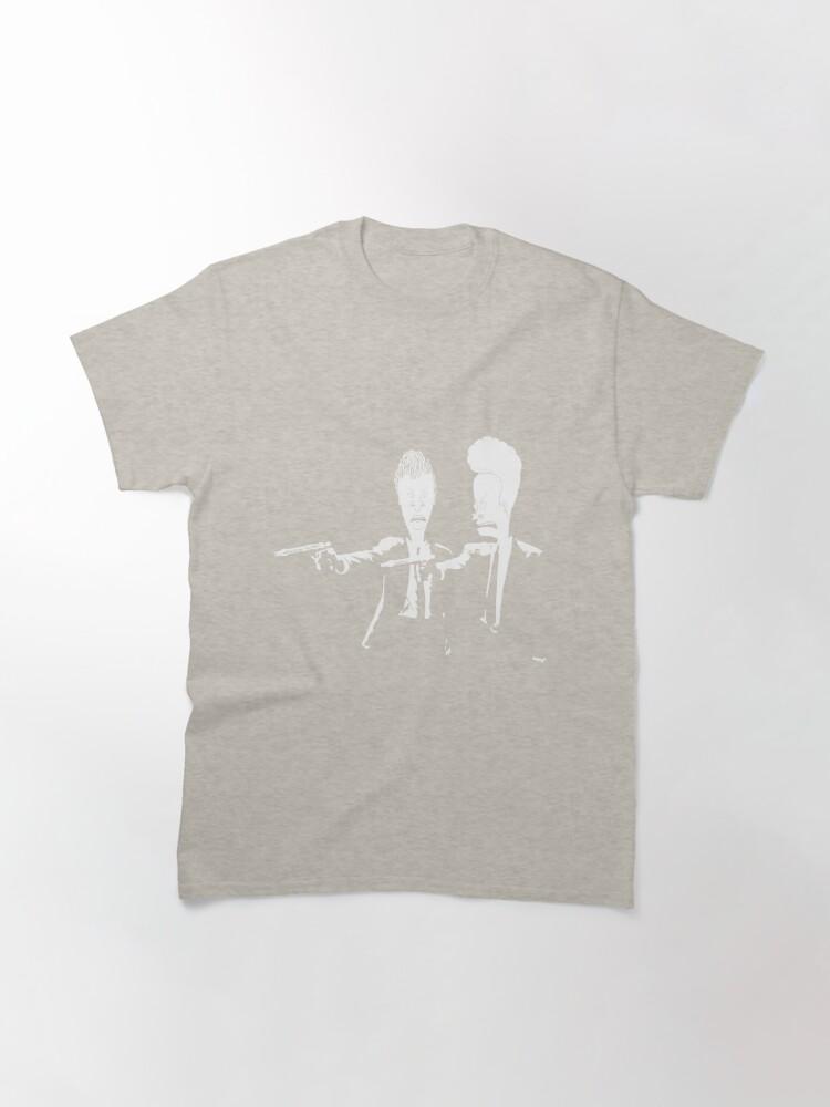 Pulp Beavis And Butthead Pulp Fiction Classic T-Shirt