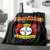1pc Personalized Name Bayer Leverkusen Blanket, Gift, for Men and Women, Soft Blanket, Good for Sofa Bed Couch Travel, Lightweight Flannel Blanket