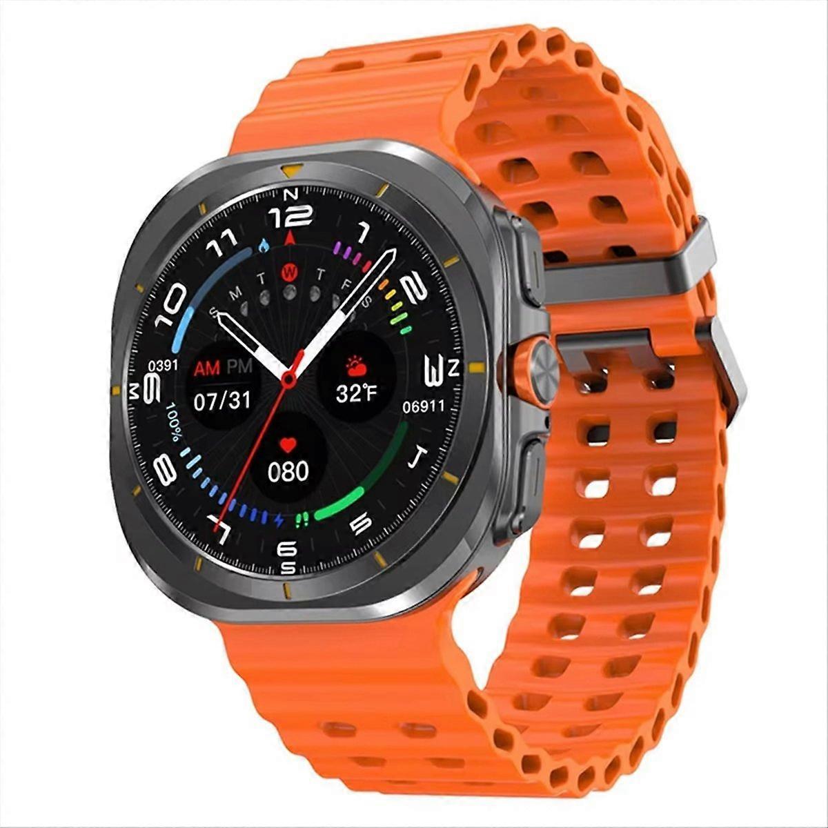DT Watch Ultra 47mm Smartwatch Bluetooth-Anruf Kompass 3D-Menü Kabelloses Laden Serie 7 Smartwatch