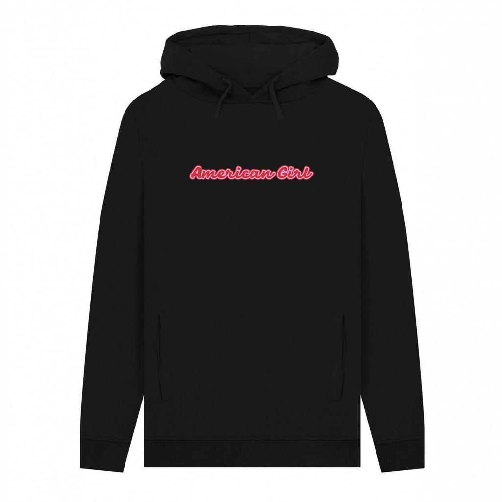 American Girl Unisex Adult Graphic Logo Hoodie