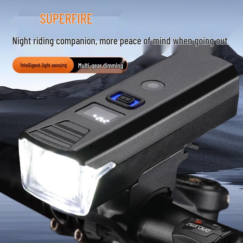 Shenhuo 5W Smart Light-Sensing Bicycle Headlight