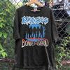 EXODUS 1985 tour T-SHIRT Manches Courtes Coton Noir Toutes Tailles T-Shirt 15D202 T-Shirt Unisexe