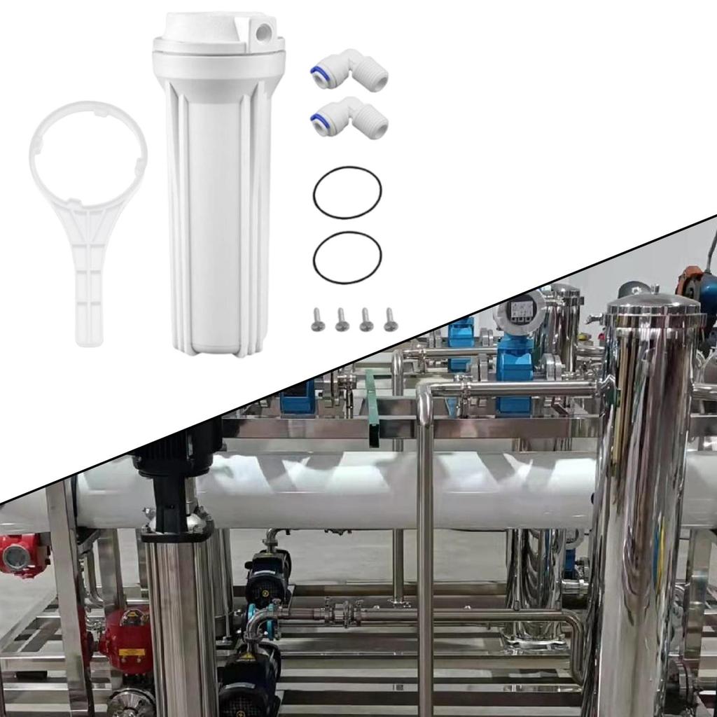 Water Filter Housing Premium Spare Parts Portable for Reverse Osmosis System 10 Inch Accessories Portable