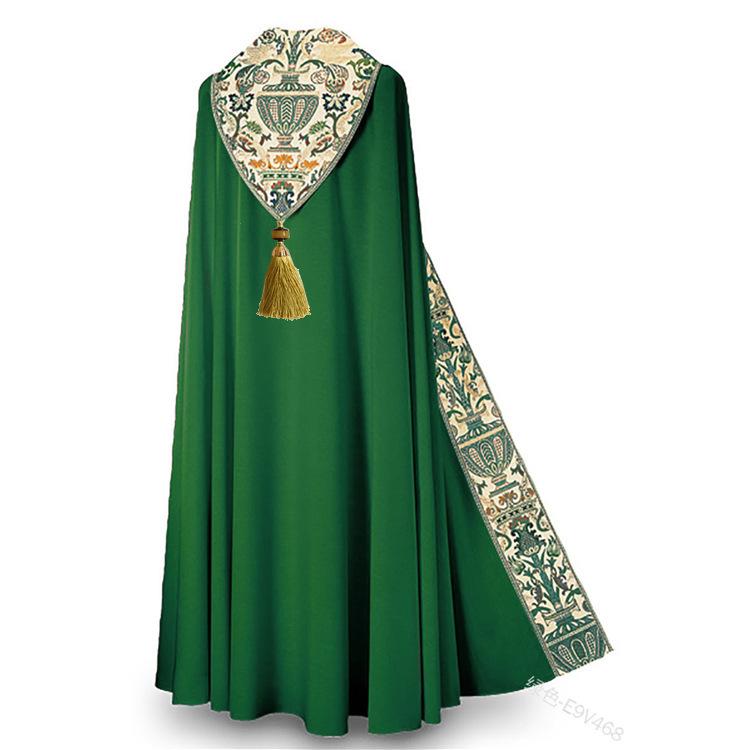 European Style Tassel Cloak Costume for Stage Performance