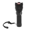 Telescopic Focus Flashlight XHP160 LED Super Bright Flashlight for Camping Hiking Biking