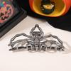 1 Pièce Halloween Pinces à Cheveux Araignée Noire avec Design de Charme Perle, Pinces à Cheveux Métal Gothique Punk Maintien Fort Accessoires Cheveux
