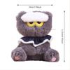 Cute Anime Angry Cloud Cat Plush Keychain Soft Fluffy Cartoon Kitten Plushie Doll Kawaii Kpop Idol Stuffed Pendant Bags Decor
