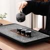 Boway Black Gold Stone Tea Tray