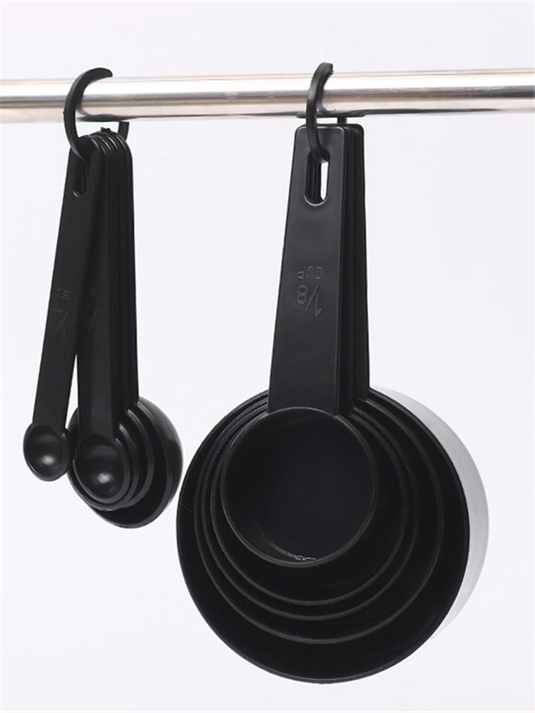 Baking Measuring Cup & Spoon Set: Kitchen Gram & Scale Spoons, Plastic Measuring Tools