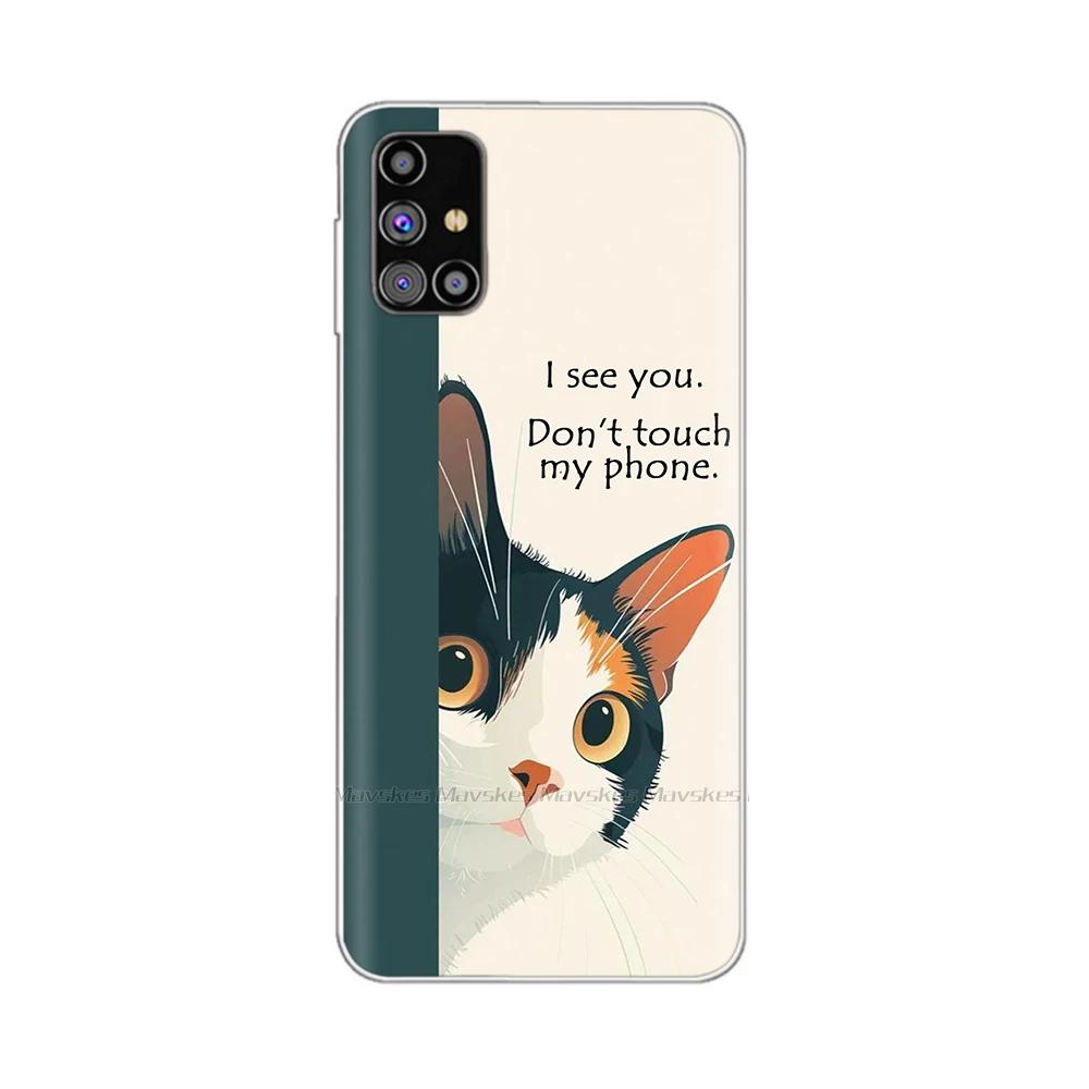 For Samsung Galaxy M31S Case SM-M317F M 31s Clear Shockproof Soft Silicone Protect Phone Case For Samsung M31s M317 Bumper Funda