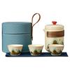Chinese-style Kuaike cup set with gifts Huang Ruyao Qingshan Tea Ware Company sends customers practical gifts