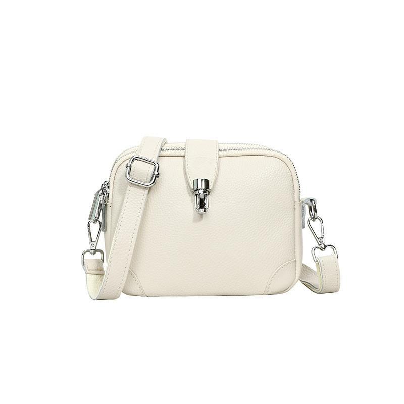 IELGY Ladies Messenger Bag Solid Color Large Capacity Small Square Bag