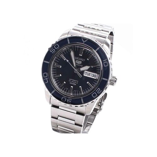 Seiko 5 Sports SNZH53K1 Blue Men's Analog Business Automatic Watch, Ships Overseas