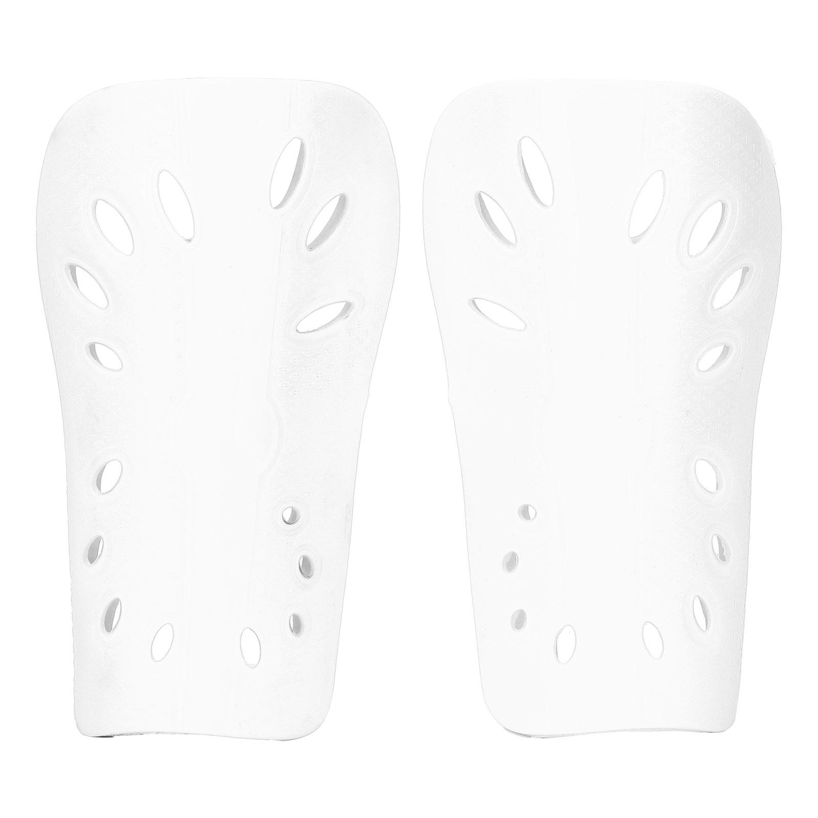 

Детские футбольные щитки для голени перфорированные дышащие защитная футбольная экипировка для малышей White