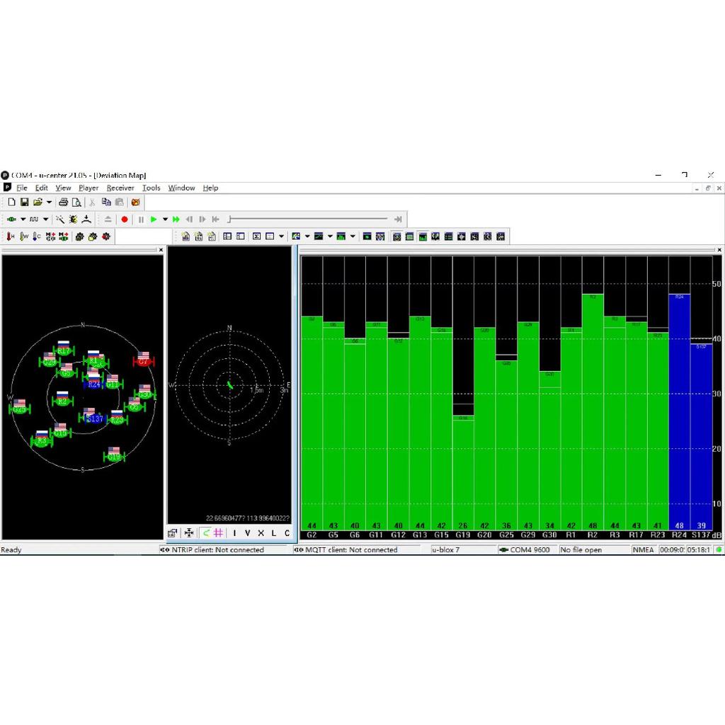 USB-C Typ C GPS Přijímač pro Android Windows M8N 10Hz GPS GLONASS Galileo BeiDou GNSS Anténa Přijímač QU33NCL