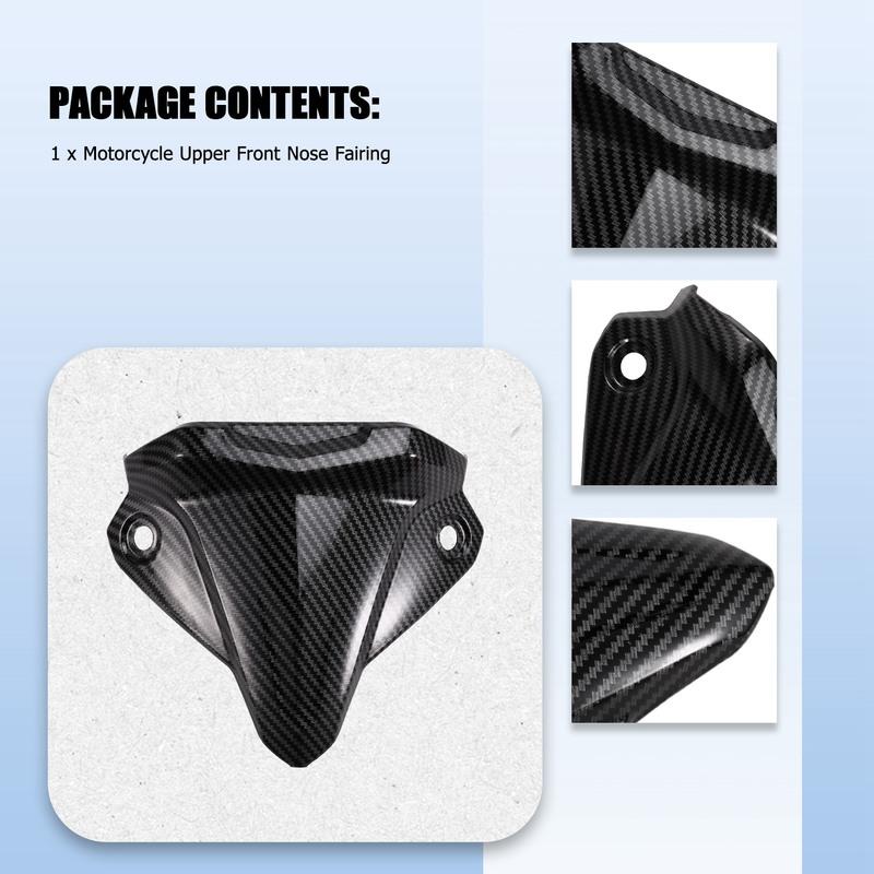 L10A Motorcycle Upper Front Nose Fairing Cover Cowl Panel For Yamaha MT-03 MT03 FZ03 - Windshield Motor Deflector