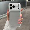 Luxury Shockproof Large Window AG Case for 17 16 15 14 13 Pro Max Crystal Camera Bumper Armor Protective Back Cool Cover