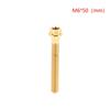 Versatile M6 Titanium Flanged Hexagon Head Bolts Suited for Bike Moto Car Projects