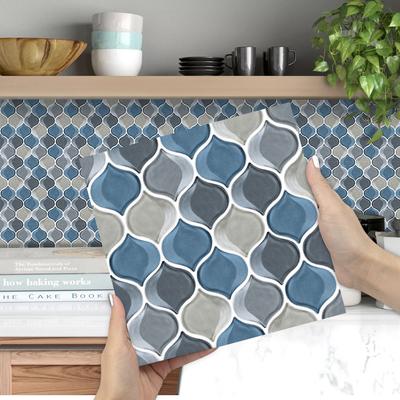 3D Imitatie Lijm Mozaïek Muursticker Zelfklevend Keuken Badkamer Waterdicht En Vlekbestendig Tegelsticker Van Dezelfde Stijl
