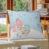 Cute L-Little T-Twin S-Stars Pillow Covers Cartoon Sofa Decorative Home Double-sided Printing Short Plush Cute Cushion Cover