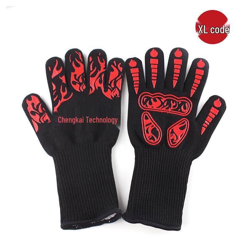 

ZISIZ 500°C Silicone Heat Resistant Gloves
