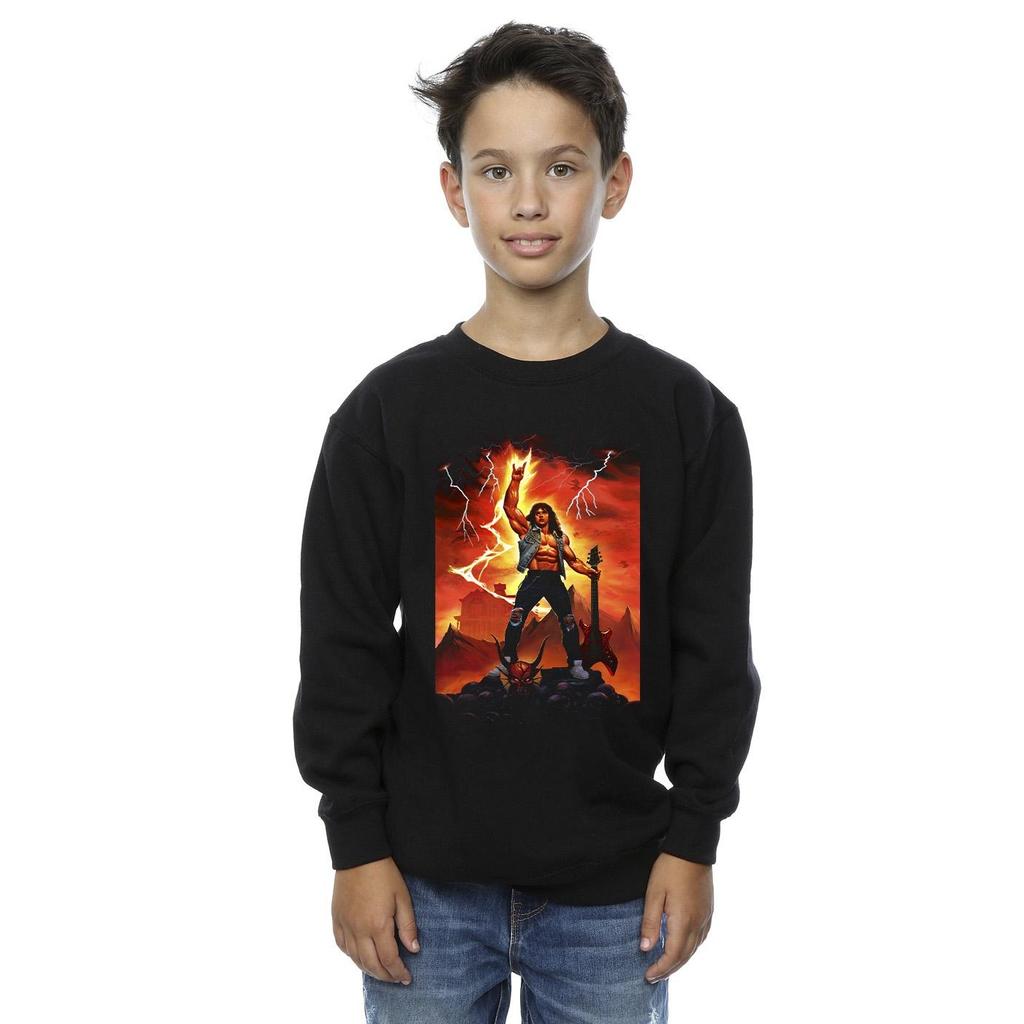 Netflix Boys Stranger Things Hell Gitarren-Sweatshirt