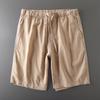 Cut Label Summer Thin Loose Men's Clothing Middle Pants Linen