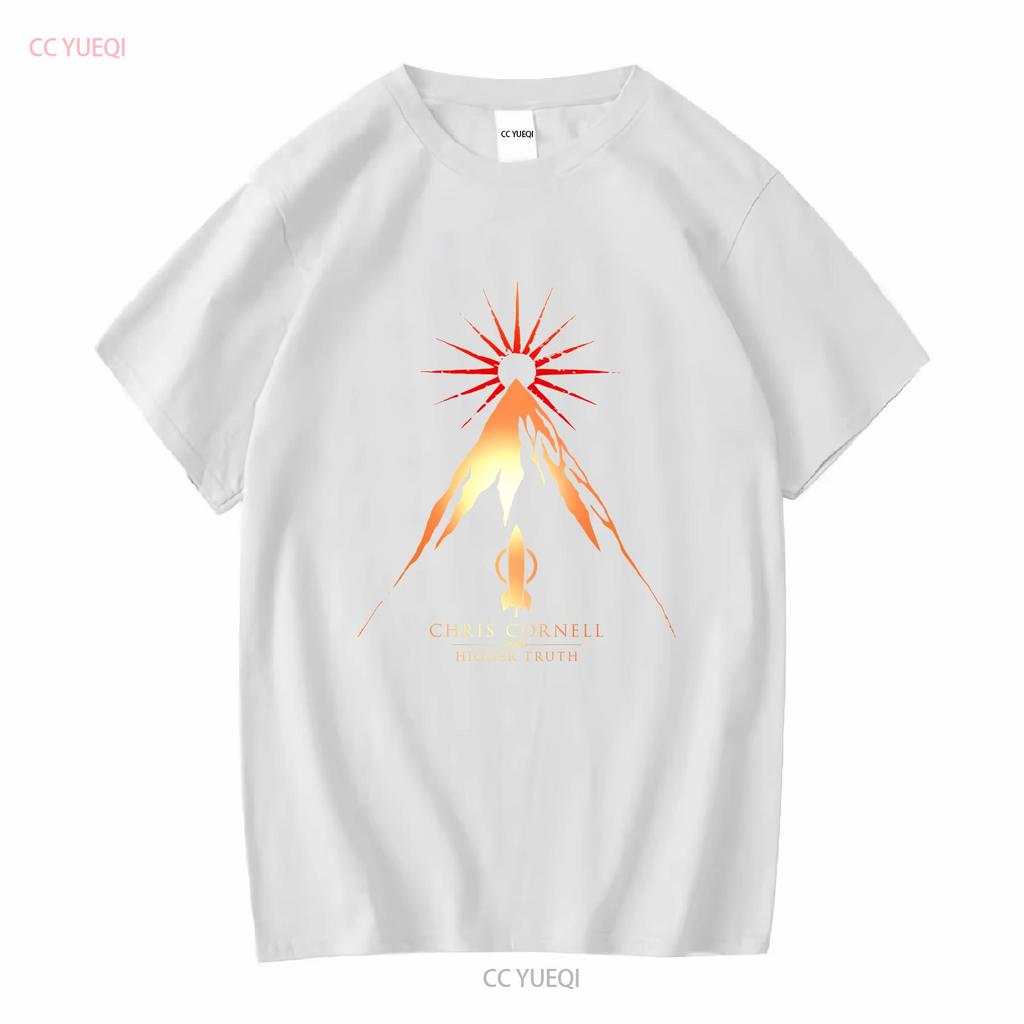 Higher Truth Chris Cornell T Shirt  Mens All Size S to 5XL vintage Washed Top For Everyday Wear designer clothes Stretched