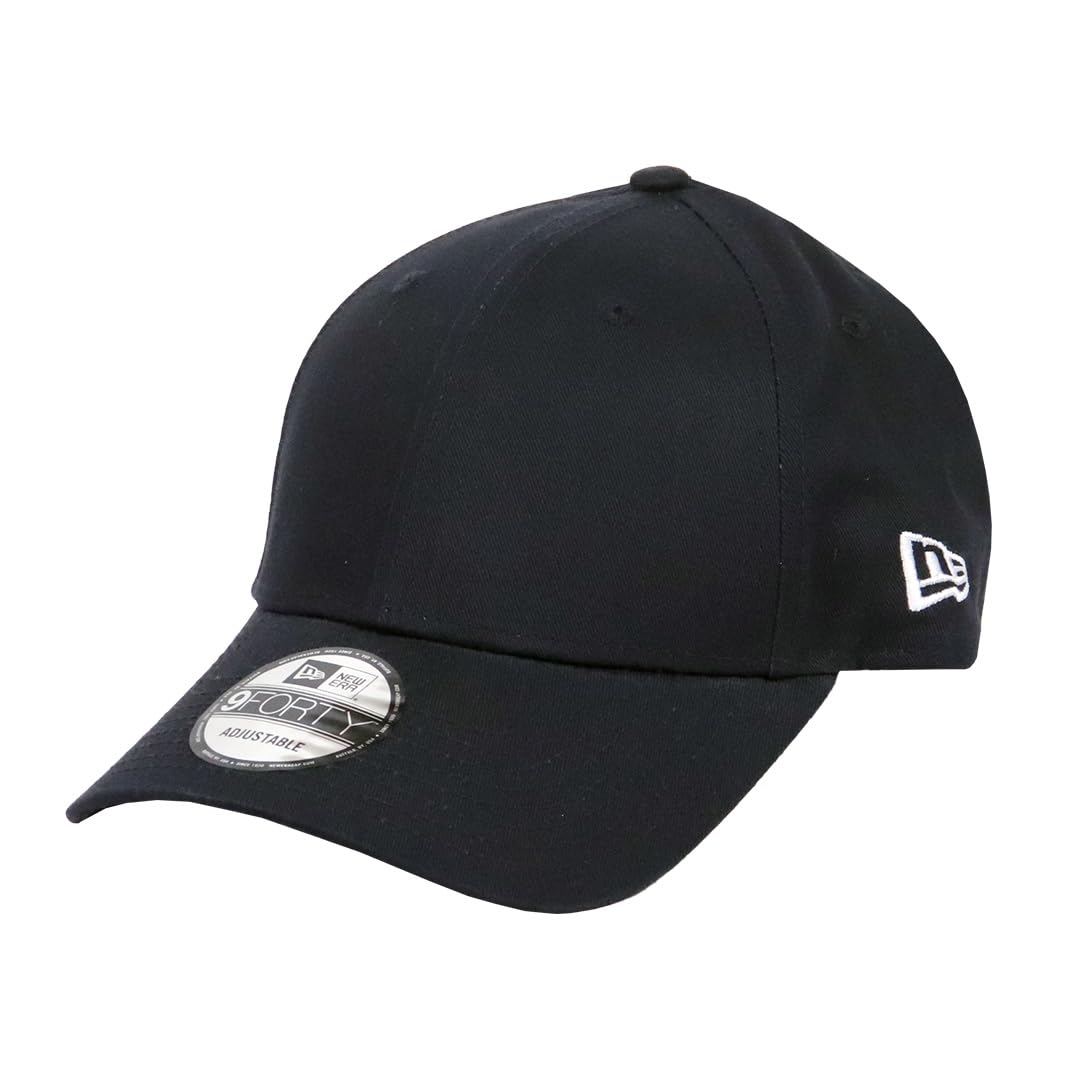 

[New Era] Однотонная кепка NewEra 9FORTY 99HeadwearShop В комплекте наклейка Мужская Женская Бейсболка Шляпа Боковой логотип Темно-синий [Б/У]